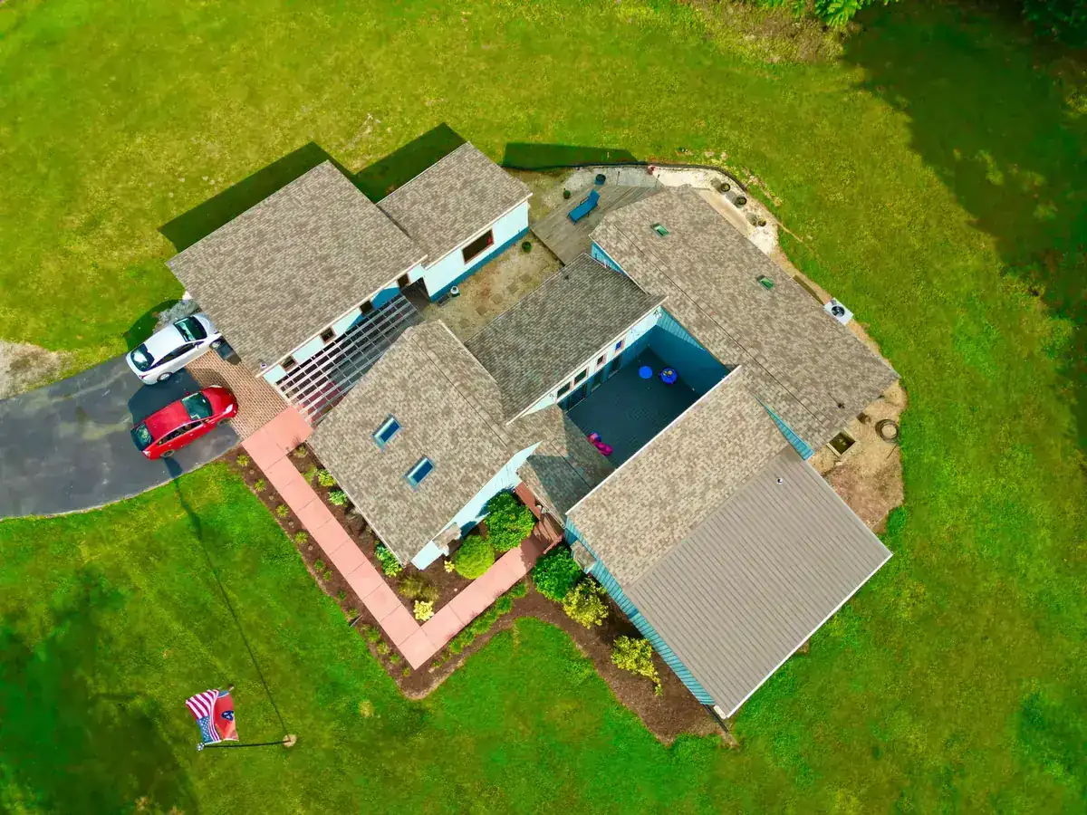 Palisade Roofing crew on-site during a residential roof installation in East Tennessee.