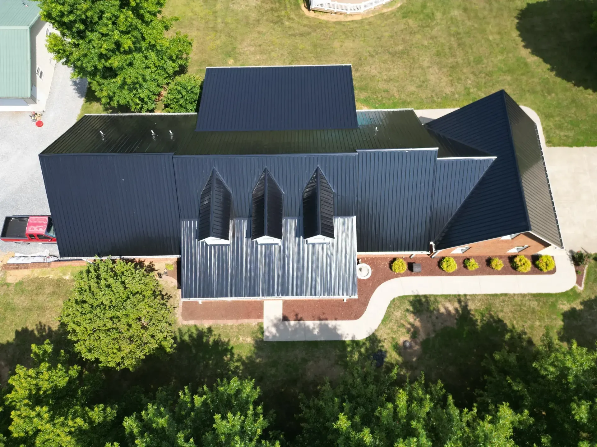 Metal Roof Installation - Palisade Roofing